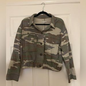Camo Print Jacket
